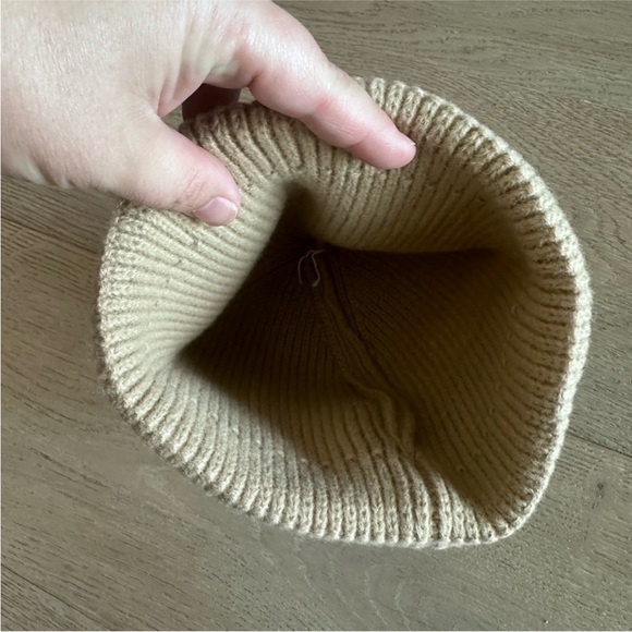 Tan & Cream Fashion Beanie - Picture 3 of 3